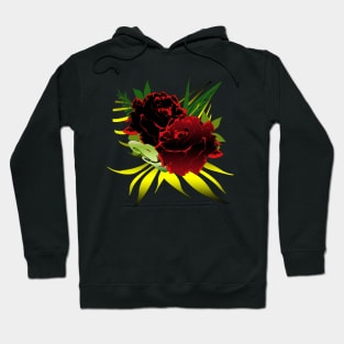 Black Rose Bouquet Hoodie